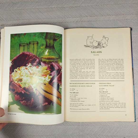 Jewish Cooking For Pleasure Molly Lyons Bar-David Vintage Hardcover Cookbook - Picture 4 of 8